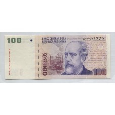 ARGENTINA COL. 808b BILLETE DE $ 100 SIN CIRCULAR UNC